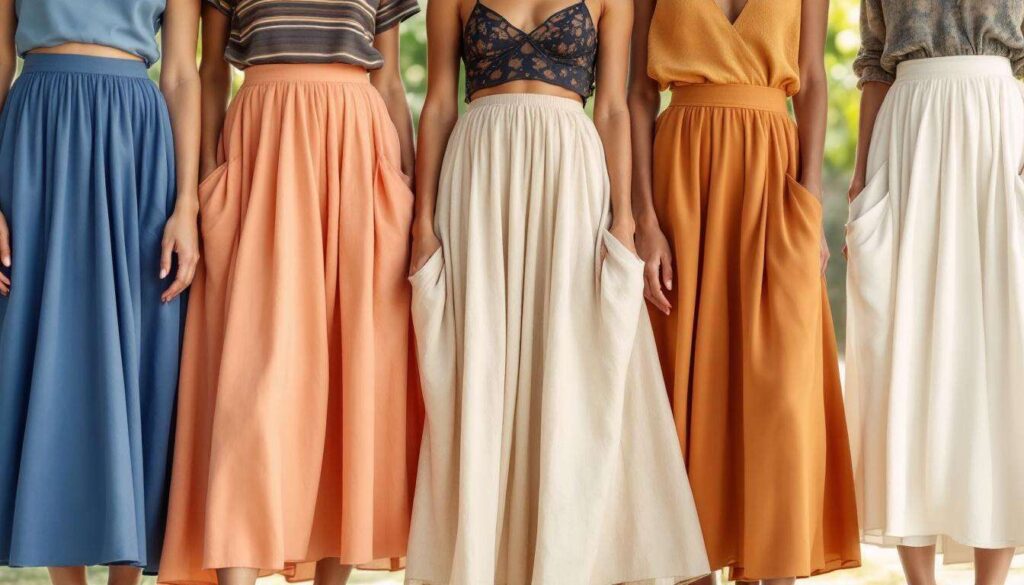 20 modelli di gonne lunghe che sono destinati a trasformare i nostri look in vere tendenze moda 2026