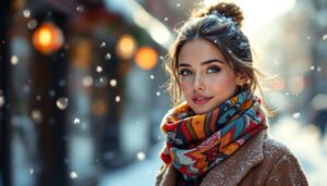 Ecco come la sciarpa a triangolo è diventata il dettaglio imprescindibile per l’inverno 2026