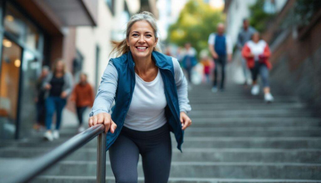 Salire le scale: lo studio che collega 5 rampe al giorno a un cuore più sano del 20%